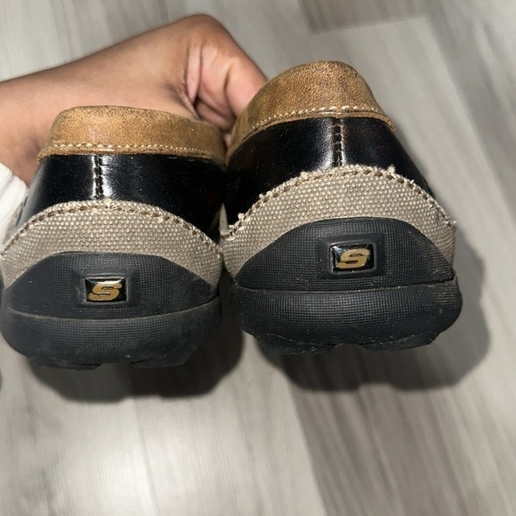 Sketchers Brown Phoenix Bird Leather Size 9.5 Men’s Slip On, Loafers F15-3 Eagle main image 5